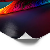 ファンタジーかわいいカタツムリ ポスター (コーナー)