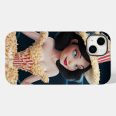 ファンタジーかわいいガールシネマポップコーン Case-Mate iPhoneケース (裏面 (横))