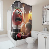 ファンタジーかわいいガールトマトブレンダー シャワーカーテン (インサイチュ)