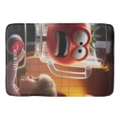 ファンタジーかわいいガールトマトブレンダー バスマット (正面)