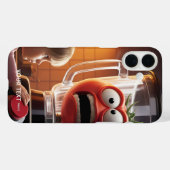 ファンタジーかわいいガールトマトブレンダー Case-Mate iPhoneケース (裏面 (横))