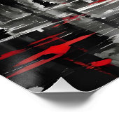 ファンタジーかわいいガールレインアンブレラ ポスター (コーナー)