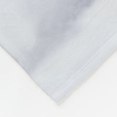 ファンタジーかわいいキツネキューブスノー フリースブランケット (角)