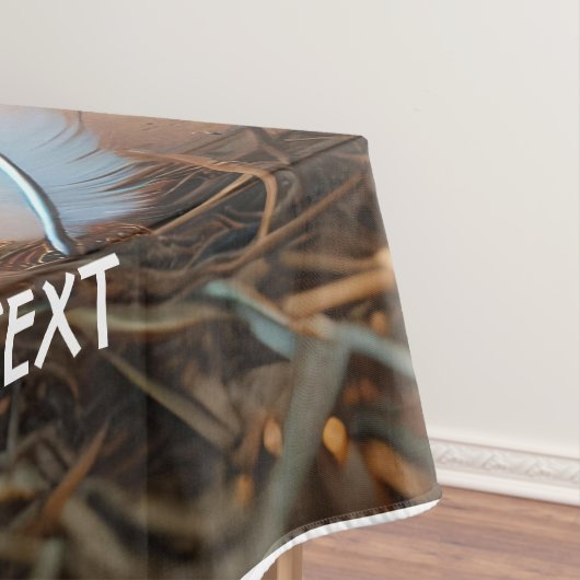 ファンタジーかわいいキツネ羽毛チキン テーブルクロス (インサイチュ)