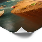 ファンタジーかわいいコアラ茶カップ ポスター (コーナー)