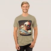 ファンタジーかわいいサドオニオン泣き叫び トライブレンドＴシャツ (正面全面)