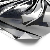 ファンタジーかわいいサムライ芸者鉛筆 ポスター (コーナー)