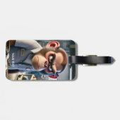 ファンタジーかわいいサルの修理店 ラゲッジタグ (裏面横)