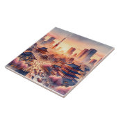 ファンタジーかわいいサンセット東京ビュー タイル (側面)