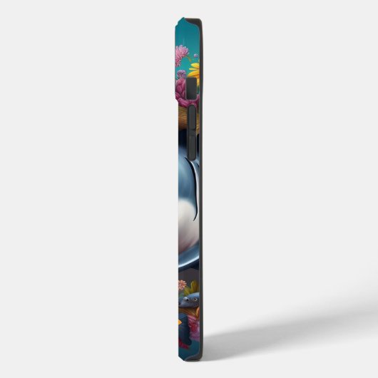 ファンタジーかわいいシャークハット花 Case-Mate iPhoneケース (裏面 / 左)