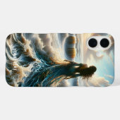 ファンタジーかわいいシーウェーブガール Case-Mate iPhoneケース (裏面 (横))