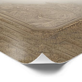 ファンタジーかわいいスチームパンクオープンハート ポスター (コーナー)