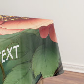 ファンタジーかわいいスチームパンク鳥の花 テーブルクロス (インサイチュ)