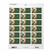 ファンタジーかわいいスチームパンク鳥の花 ラベル (フルシート)