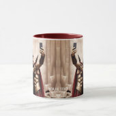 ファンタジーかわいいスパルタン戦士たちの自撮り マグカップ (中央)