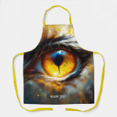 ファンタジーかわいいタイガーオレンジ エプロン (正面)