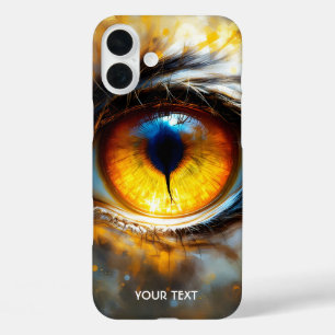 ファンタジーかわいいタイガーオレンジ iPhone 16 PLUSケース