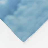 ファンタジーかわいいタイガーガール冬 フリースブランケット (角)