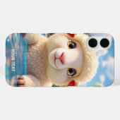 ファンタジーかわいいハッピーシーププール Case-Mate iPhoneケース (裏面 (横))