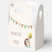 ファンタジーかわいいハッピーヘッジホッグバルーン誕生日 フェイバーボックス (オープン)