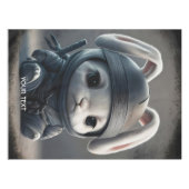 ファンタジーかわいいバニー忍者カタナ テーブルクロス (正面(横))