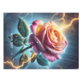 ファンタジーかわいいバラレイン照明 テーブルクロス (正面(横))