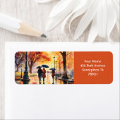 ファンタジーかわいいパーク秋雨 ラベル (インサイチュ)