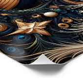 ファンタジーかわいいピーコックス三日月羽 ポスター (コーナー)