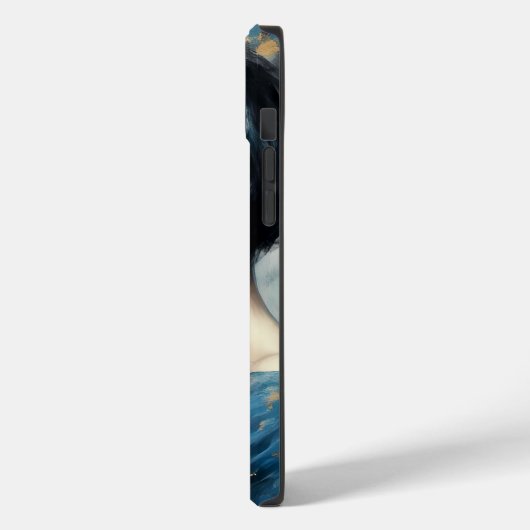 ファンタジーかわいいフラワーガール油 Case-Mate iPhoneケース (裏面 / 左)