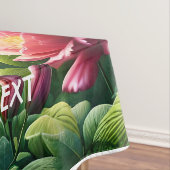 ファンタジーかわいいフラワーレインボーハミングバード テーブルクロス (インサイチュ)