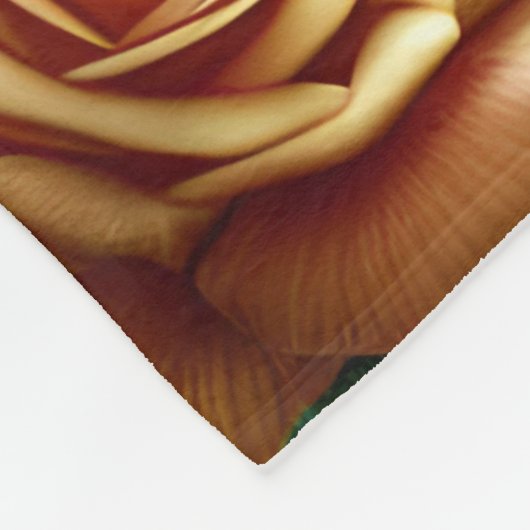 ファンタジーかわいいフラワーレインボーハミングバード フリースブランケット (角)