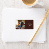 ファンタジーかわいいベビーエレファントジーンズ ラベル (インサイチュ)