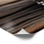 ファンタジーかわいいベビードラゴングラス ポスター (コーナー)