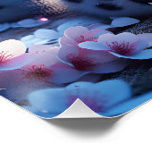 ファンタジーかわいいベビーユキヒョウ ポスター (コーナー)