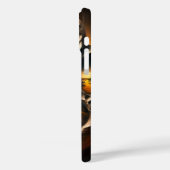 ファンタジーかわいいポーライオンストーン Case-Mate iPhoneケース (裏面 / 左)