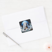 ファンタジーかわいいママベビートラ スクエアシール (封筒)