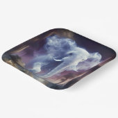 ファンタジーかわいいミストエレファントジャングル ペーパープレート (傾斜あり)