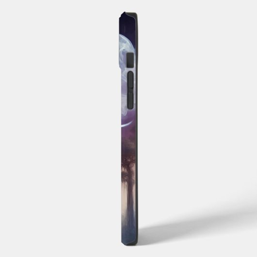 ファンタジーかわいいミストエレファントジャングル Case-Mate iPhoneケース (裏面 / 左)