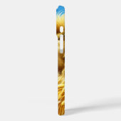 ファンタジーかわいいムギ眠るライオン Case-Mate iPhoneケース (裏面 / 左)