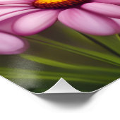 ファンタジーかわいいモルモット花 ポスター (コーナー)