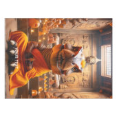 ファンタジーかわいいモンクTレックス テーブルクロス (正面(横))