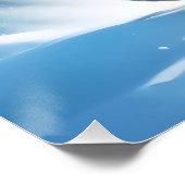 ファンタジーかわいいユキランニングヒョウ ポスター (コーナー)