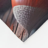 ファンタジーかわいいリス持ちドングコーン フリースブランケット (角)