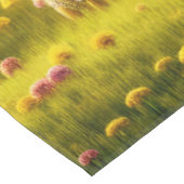 ファンタジーかわいい七面鳥のミックス テーブルクロス (アングル)