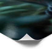 ファンタジーかわいい先史時代のリス怒リ ポスター (コーナー)