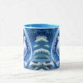 ファンタジーかわいい卵パールピジョン マグカップ (中央)