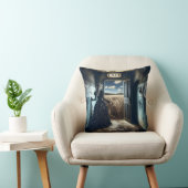 ファンタジーかわいい女の子の出口の廊下 クッション (椅子)