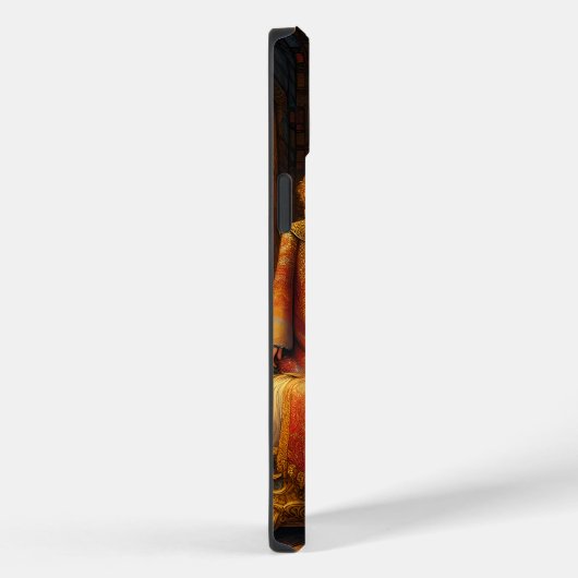 ファンタジーかわいい女の子の大猫 Case-Mate iPhoneケース (裏面 / 右)