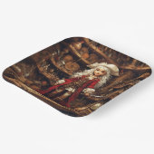 ファンタジーかわいい女の子の海賊帽 ペーパープレート (傾斜あり)