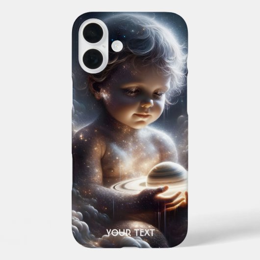 ファンタジーかわいい子ども宇宙スター Case-Mate iPhoneケース (裏面)